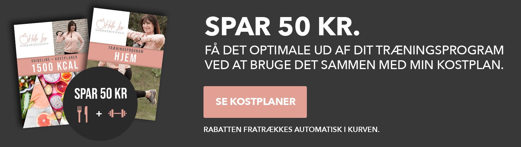 Køb en kostplan og spar 50 kr.