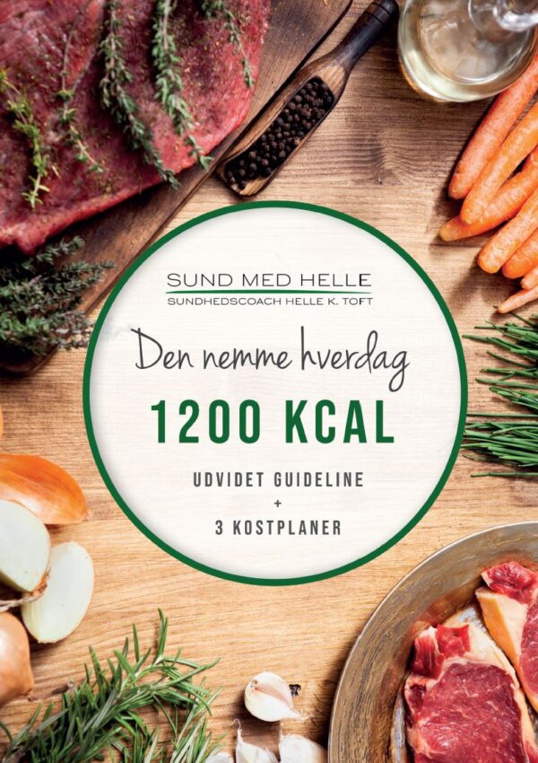1200 kcal - Den nemme hverdag kostplaner