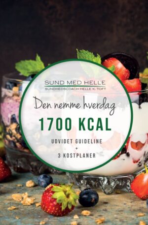 1700 kcal - Den nemme hverdag kostplaner