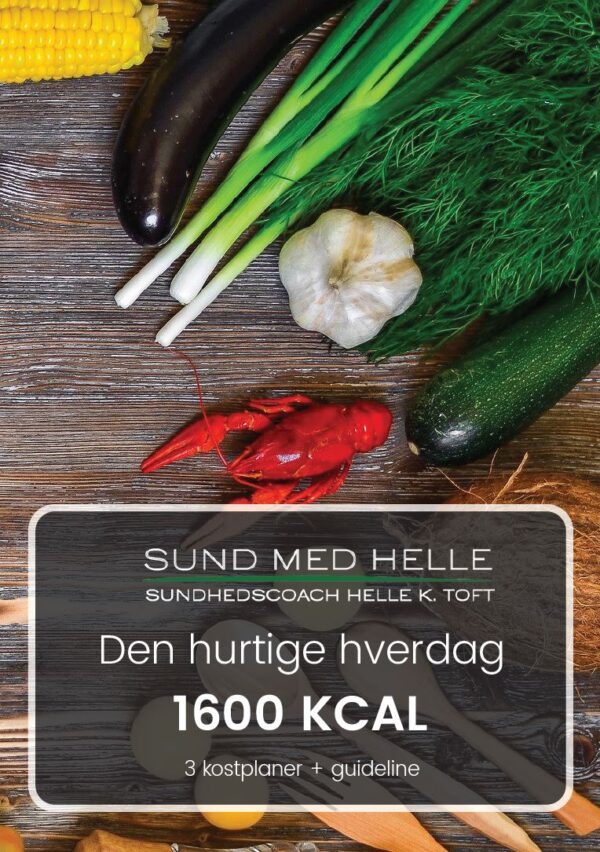 Den hurtige hverdag 1600kcal kostplaner