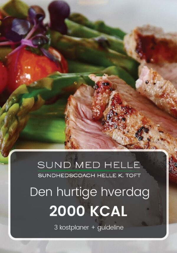 Den hurtige hverdag 2000kcal kostplaner