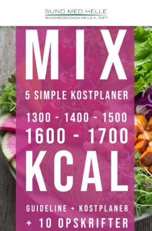 MIX kostplan med opskrifter fra Helle K. Toft